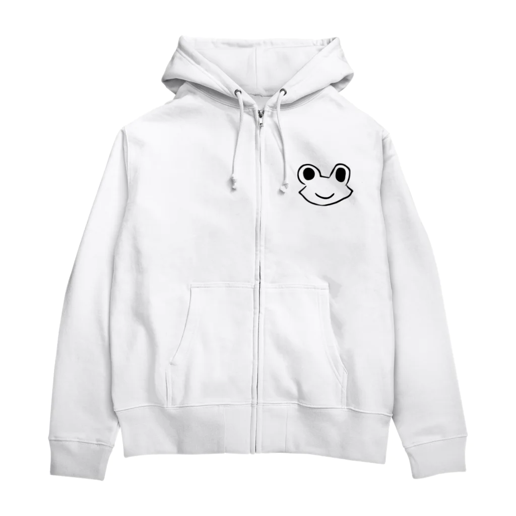 chicodeza by suzuriのかえるちゃん Zip Hoodie