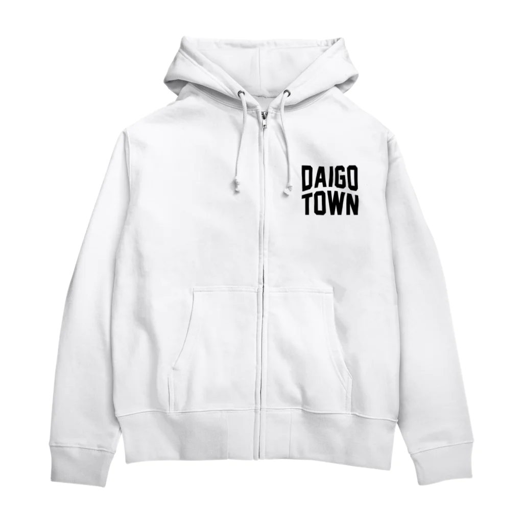 JIMOTOE Wear Local Japanの大子町 DAIGO TOWN Zip Hoodie
