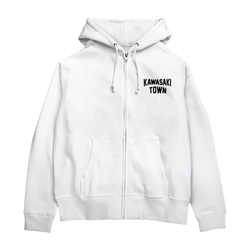 JIMOTOE Wear Local Japanの川崎町 KAWASAKI TOWN Zip Hoodie