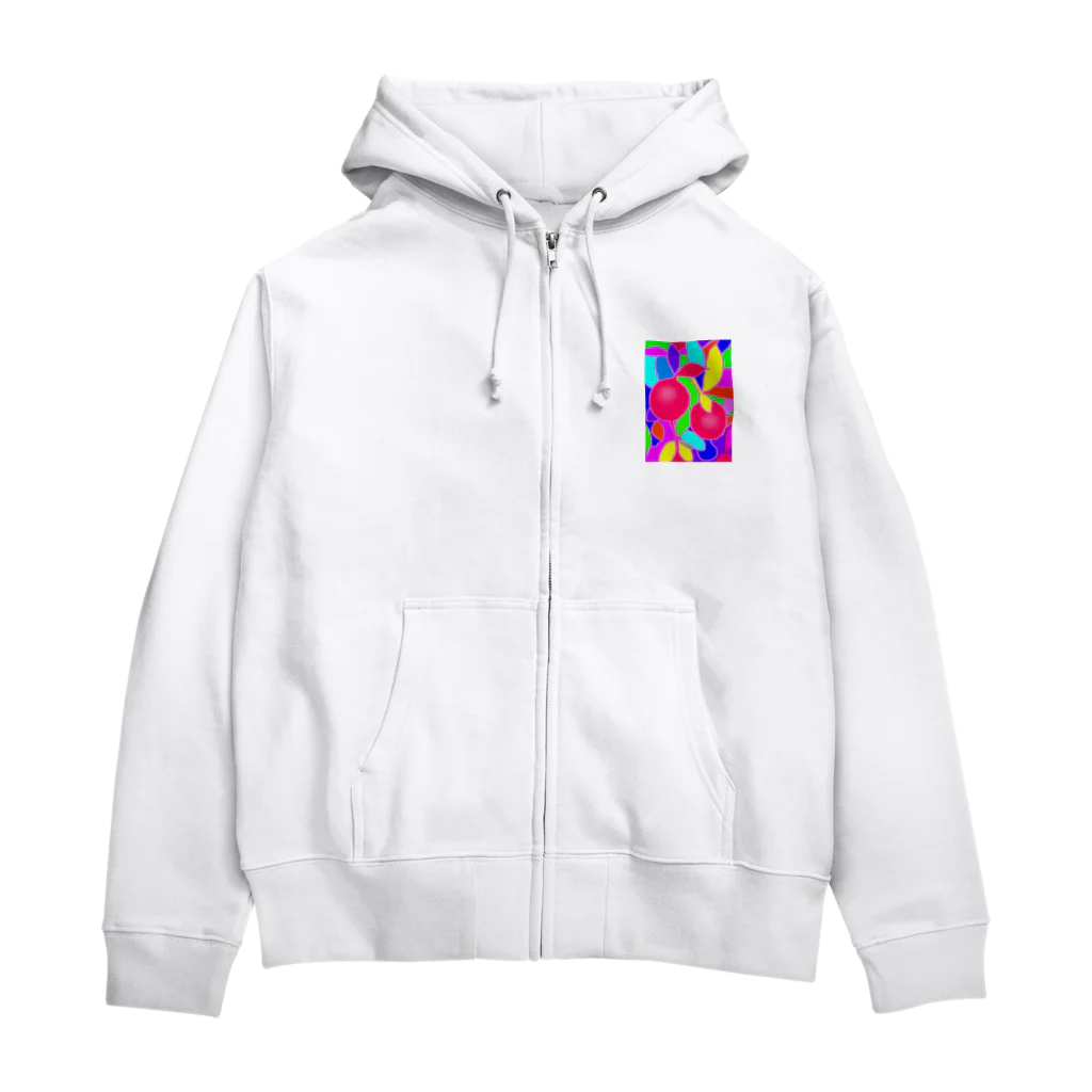 daiichisyoutenのカラフルレモン Zip Hoodie