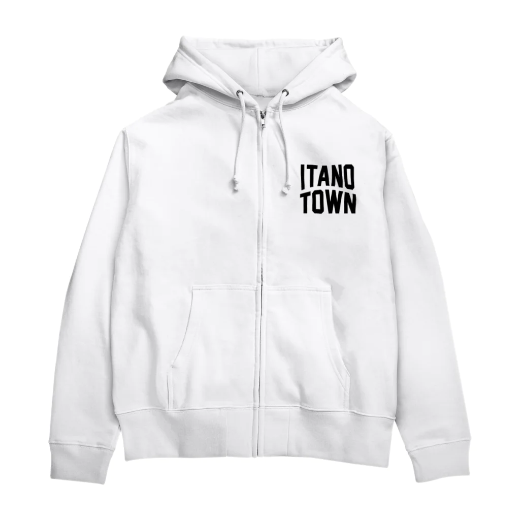 JIMOTOE Wear Local Japanの板野町 ITANO TOWN Zip Hoodie