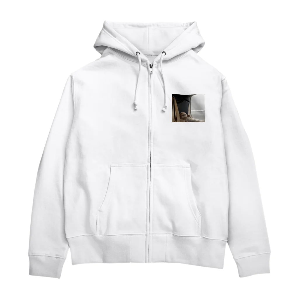 morpho725のなまけ、旅をする。 Zip Hoodie