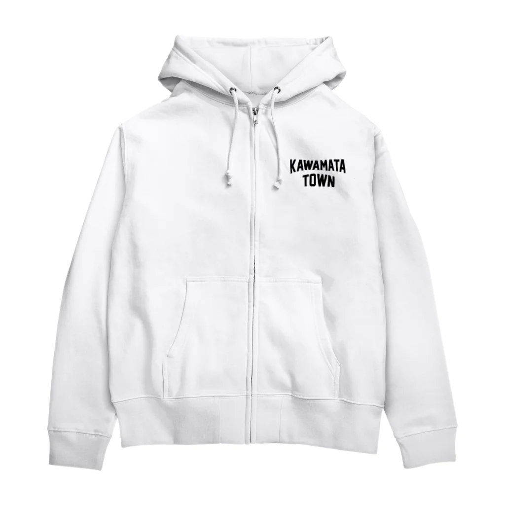 JIMOTOE Wear Local Japanの川俣町 KAWAMATA TOWN Zip Hoodie