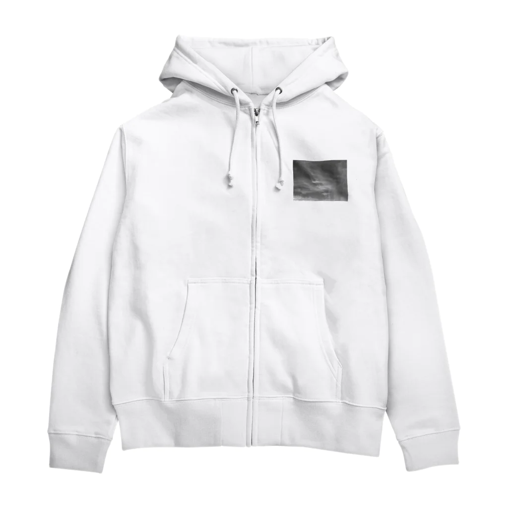 shinryu10の🐲開運☆神龍群🐉モノトーン⭐️ Zip Hoodie