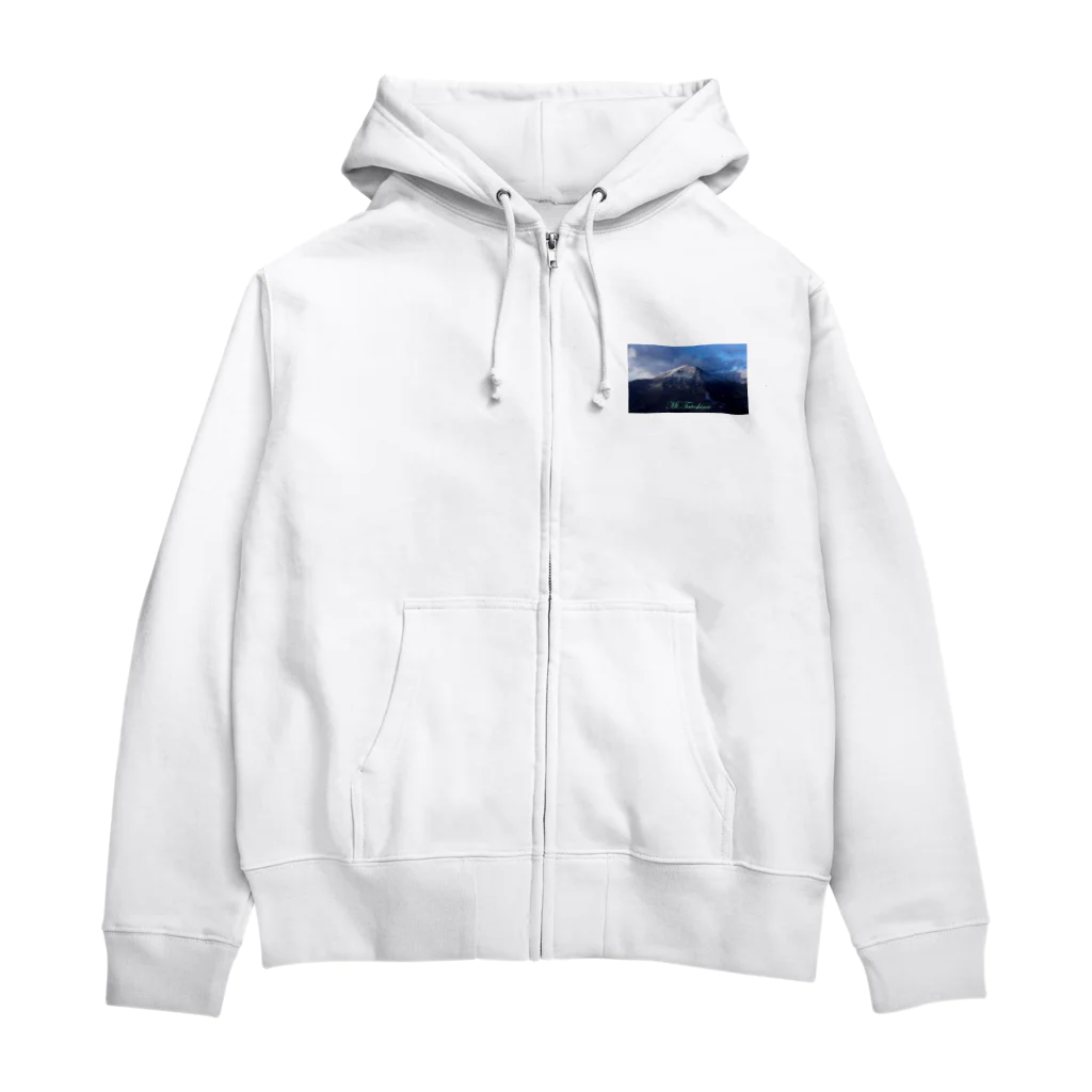 D-aerialのシネマティック蓼科山 Zip Hoodie