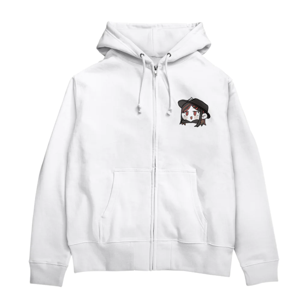 いぬい商店のおまんじゅうだみー Zip Hoodie