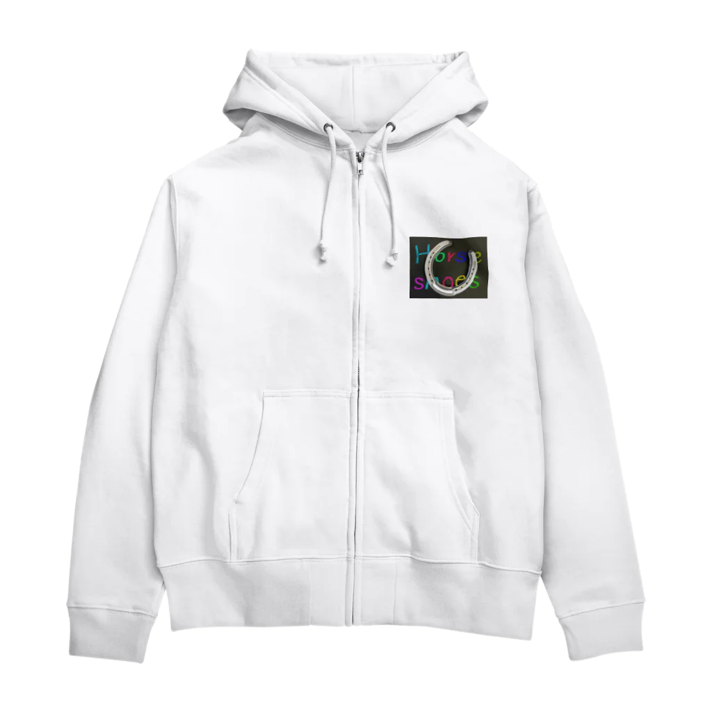 いちごDAIHUKUのHouseshoes（蹄鉄） Zip Hoodie