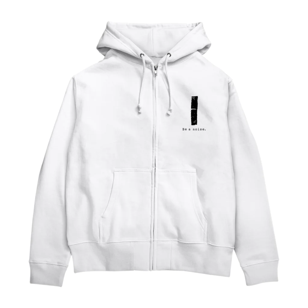 noisie_jpの【I】イニシャル × Be a noise. Zip Hoodie