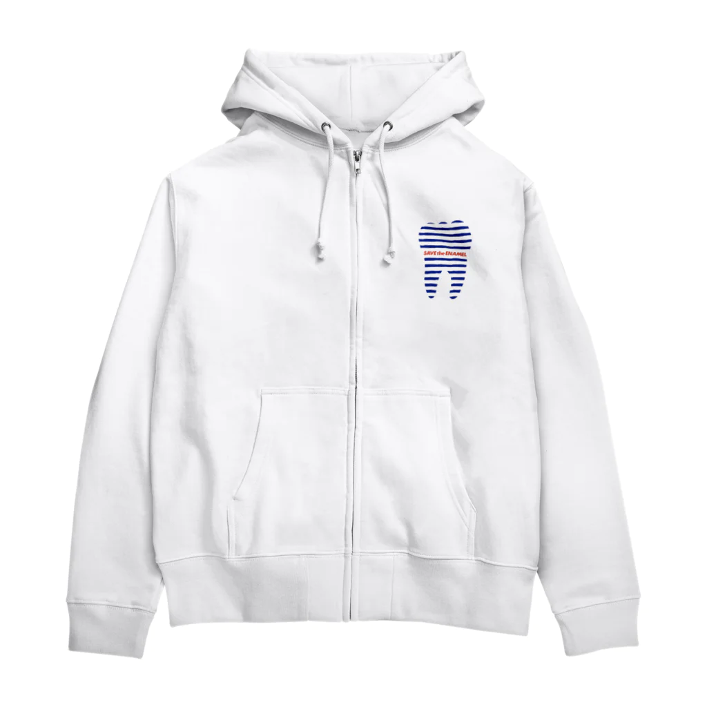 SAVEtheENAMEL!!のBorder Zip Hoodie