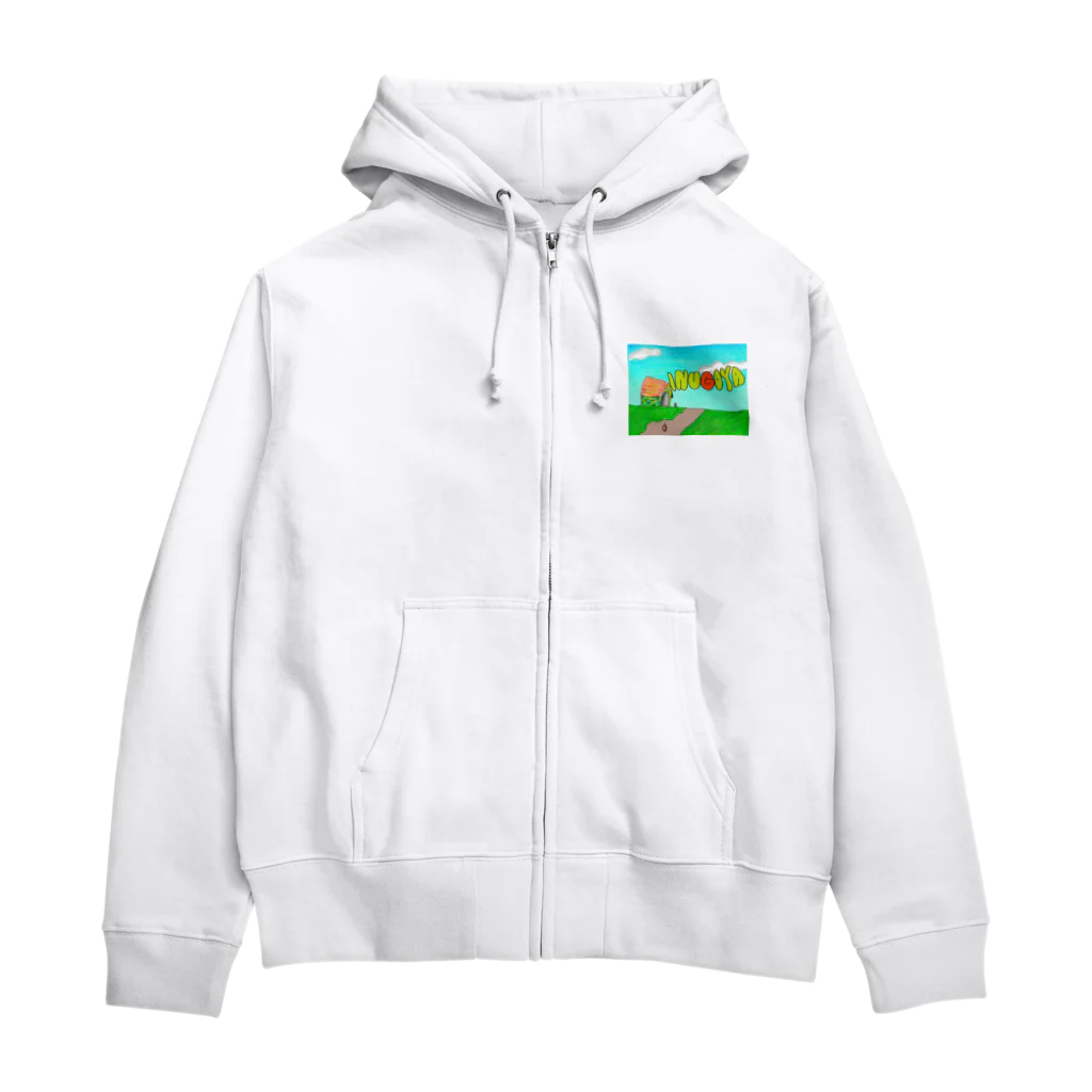 カカトコリバイバルのいぬごや Zip Hoodie