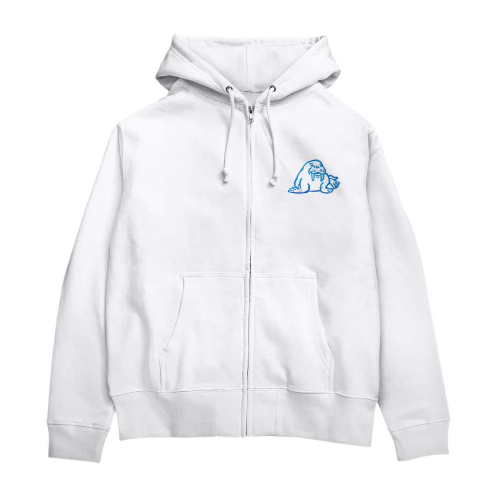 わたなべ菓子店のセイウチ Zip Hoodie