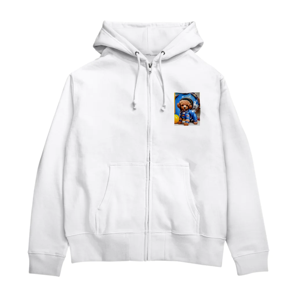 Pet_Charmの宙飛行士のような姿で登場!! Zip Hoodie