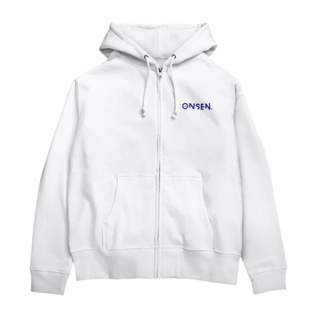 温泉グッズ@ブーさんとキリンの生活のONSEN Zip Hoodie