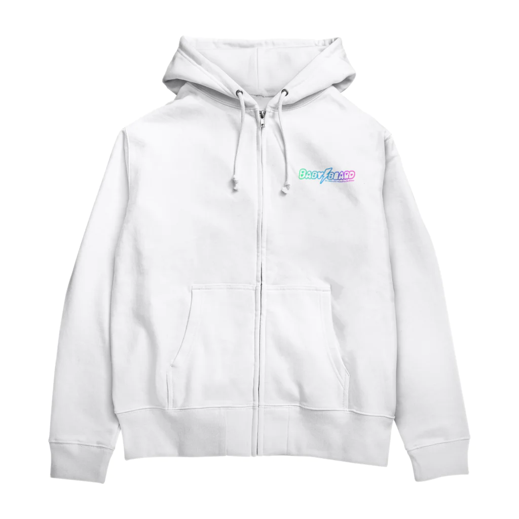 BABYBEARDのBABYBEARD Official LOGO(color) Zip Hoodie