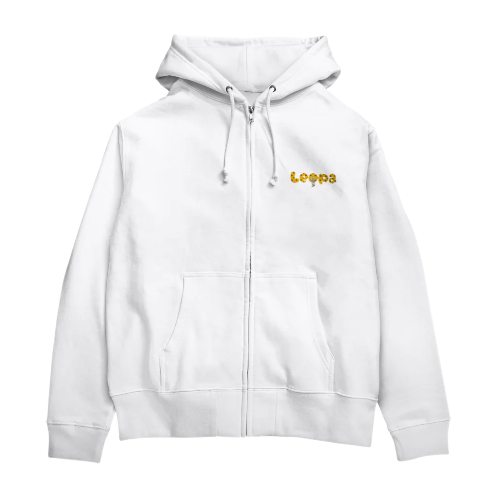 TCのレオパロゴ(しっぽ) Zip Hoodie