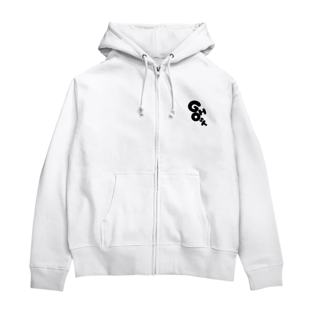 【KOTCH】 Tシャツショップのゴースト Zip Hoodie