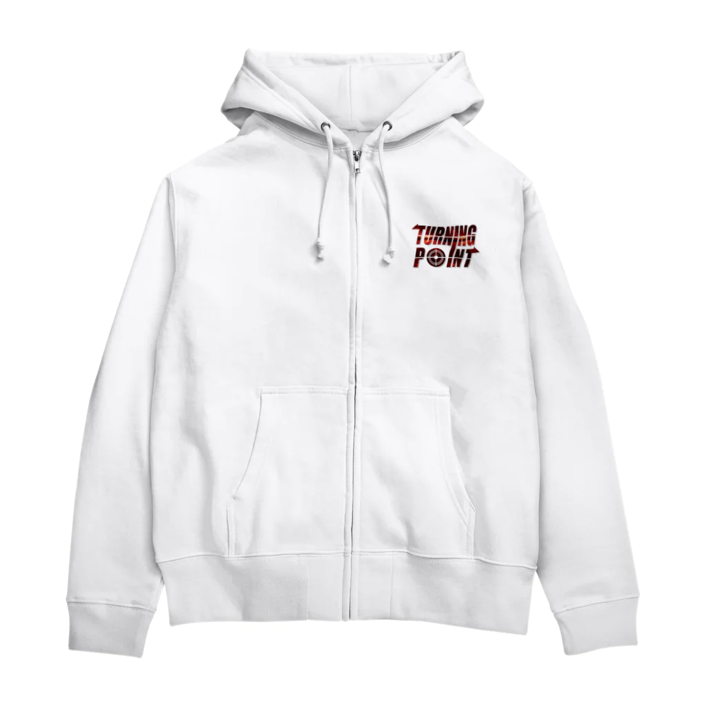 エンタメイティブ制作部のTURNING POINT 公式グッズ Zip Hoodie