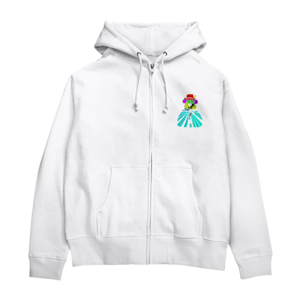 グッズ・PANPANのCOPDのパーくん Zip Hoodie