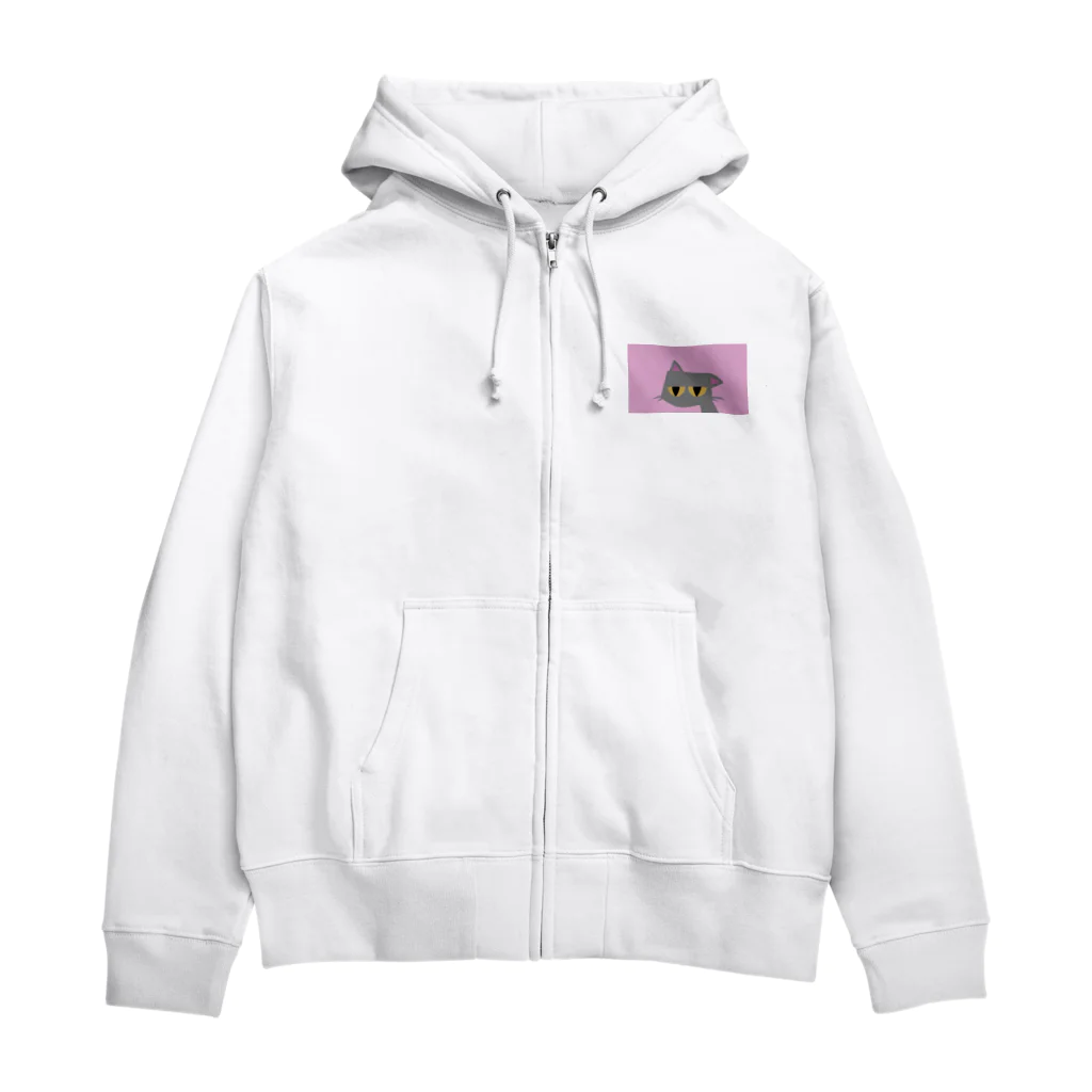 【KOTCH】 Tシャツショップの耳たれ　ピンク Zip Hoodie