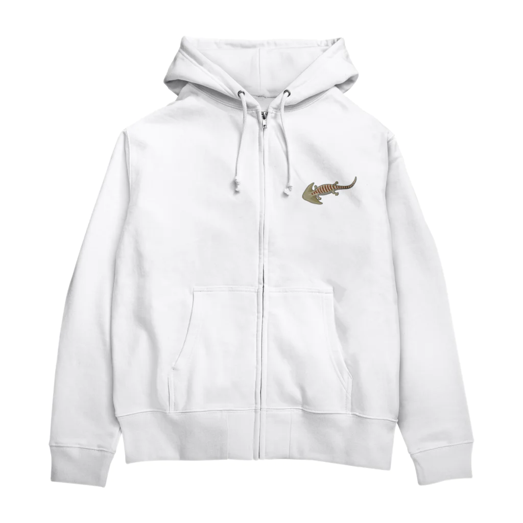 puikkoの古生物　ディプロカウルス Zip Hoodie