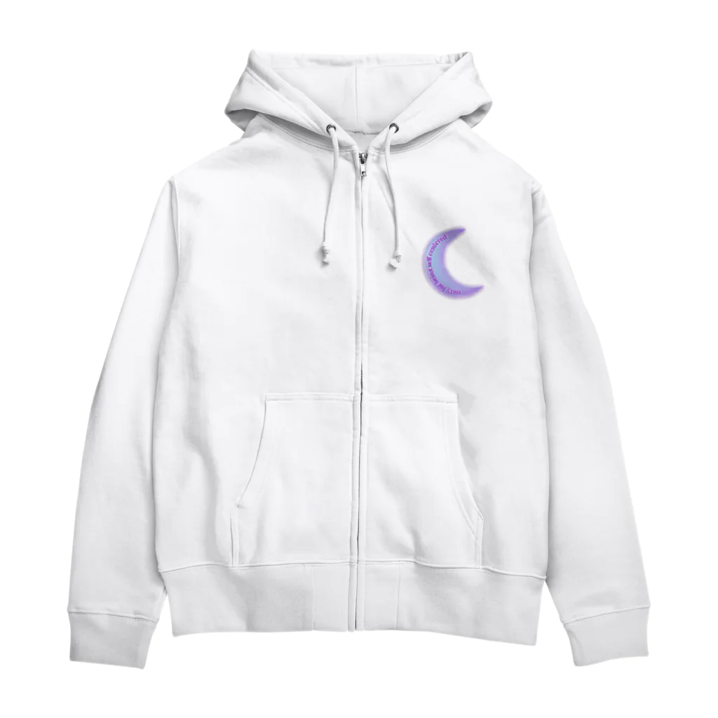 H.berryの自己中でごめん^^ Moon ver. Zip Hoodie