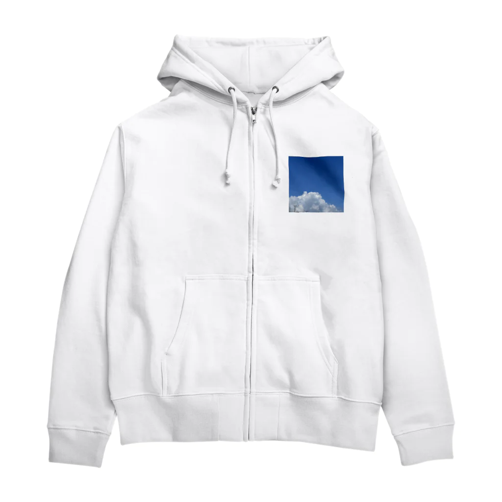 でおきしりぼ子の実験室の夏の日ー海バージョン Zip Hoodie