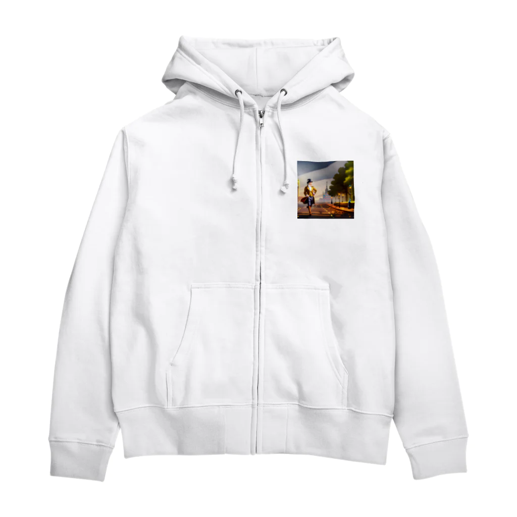 ぴその部屋のイギリスシリーズ Zip Hoodie