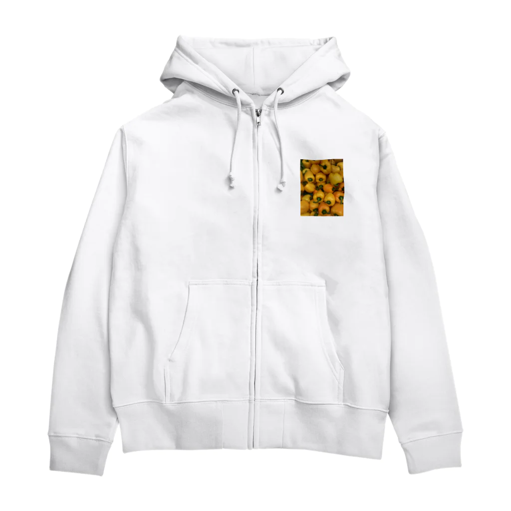 ノビ山本のトヤマンボウSHOPっぷの黄色パプリカ Zip Hoodie