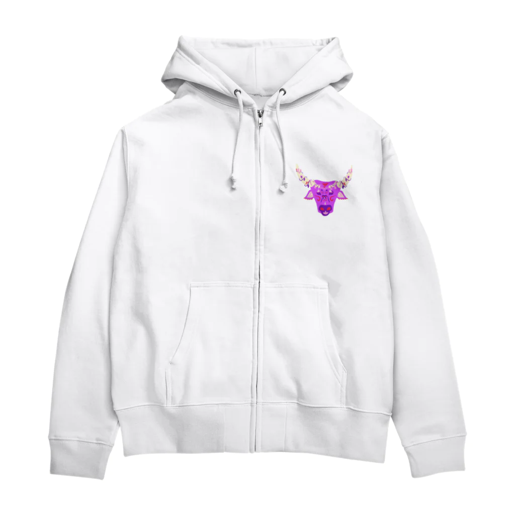 チャッピーのうーし Zip Hoodie