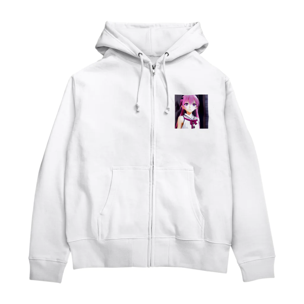 the blue seasonのユノ（Yuno） Zip Hoodie