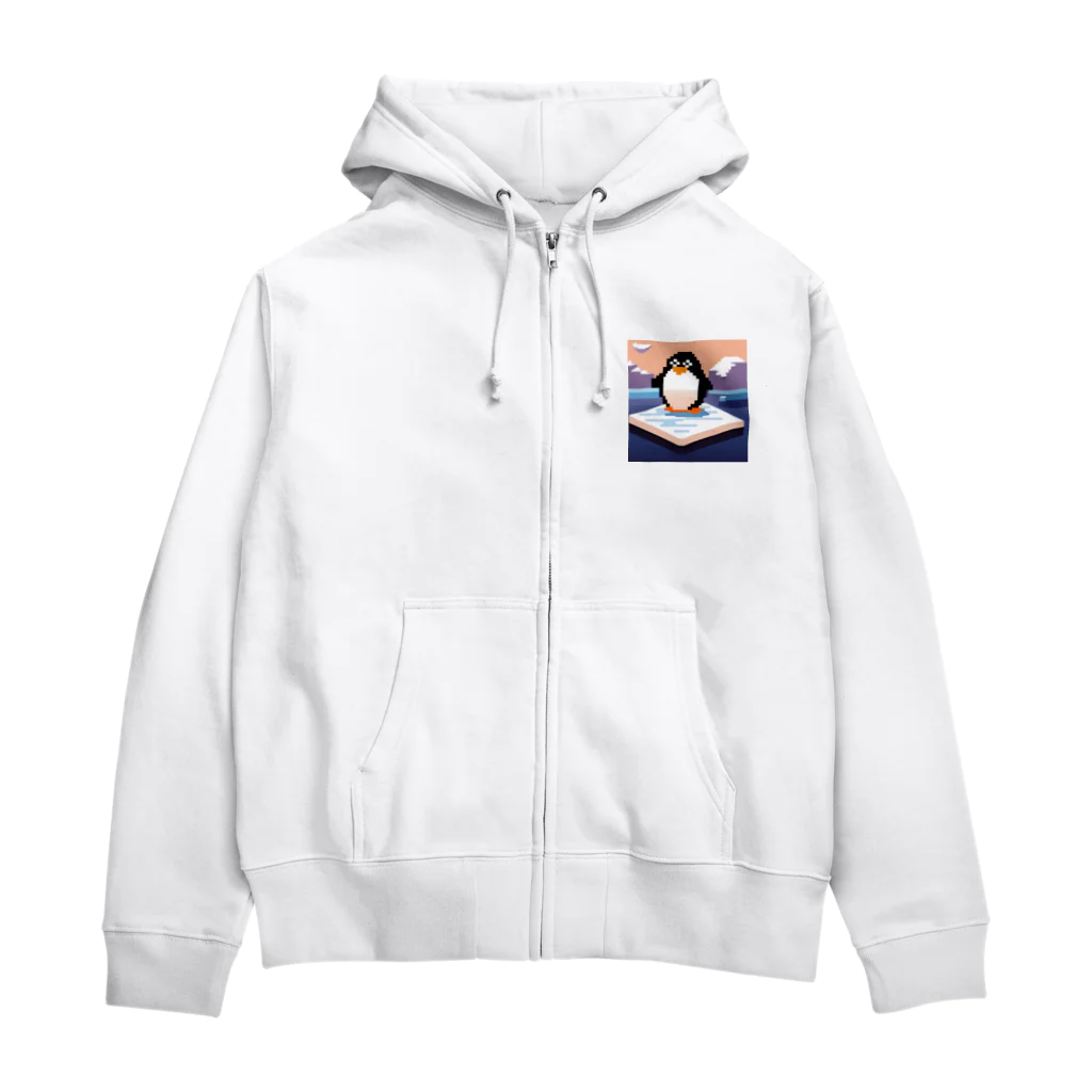 ザウルス君のペンギンやねん Zip Hoodie