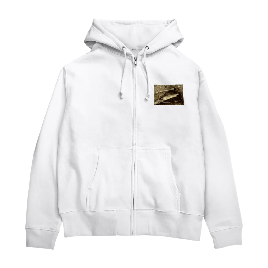 nico-nicochanのルアーフィッシング Zip Hoodie