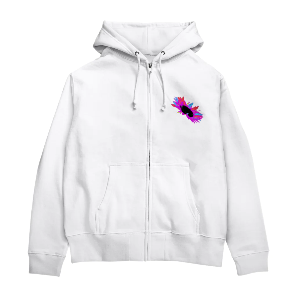 aoのむらさき Zip Hoodie