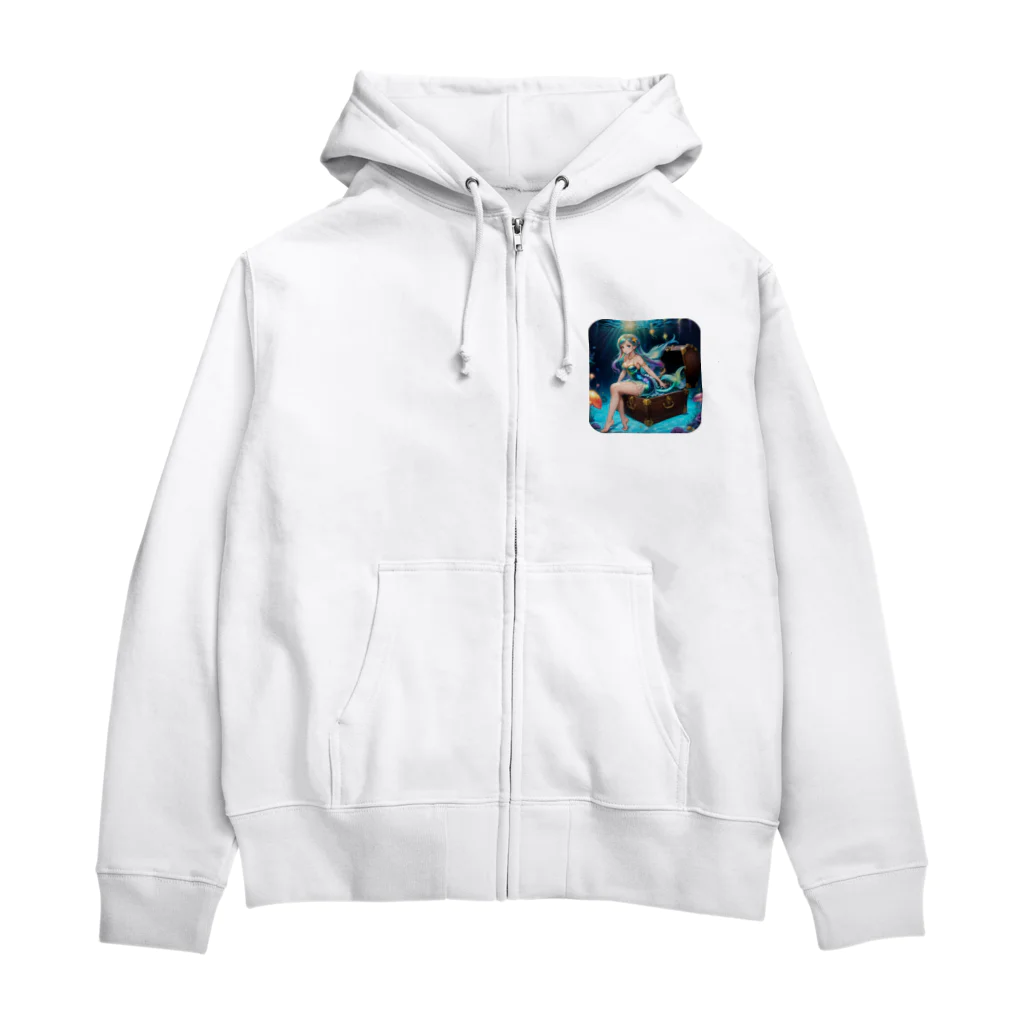 NexDreamの妖精のハロウィンフェス（人魚） Zip Hoodie