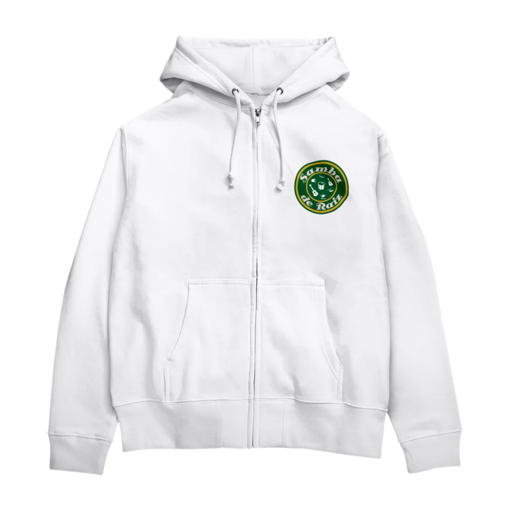 カイピリーニャshop「utubon」のsamba_de_raiz Zip Hoodie