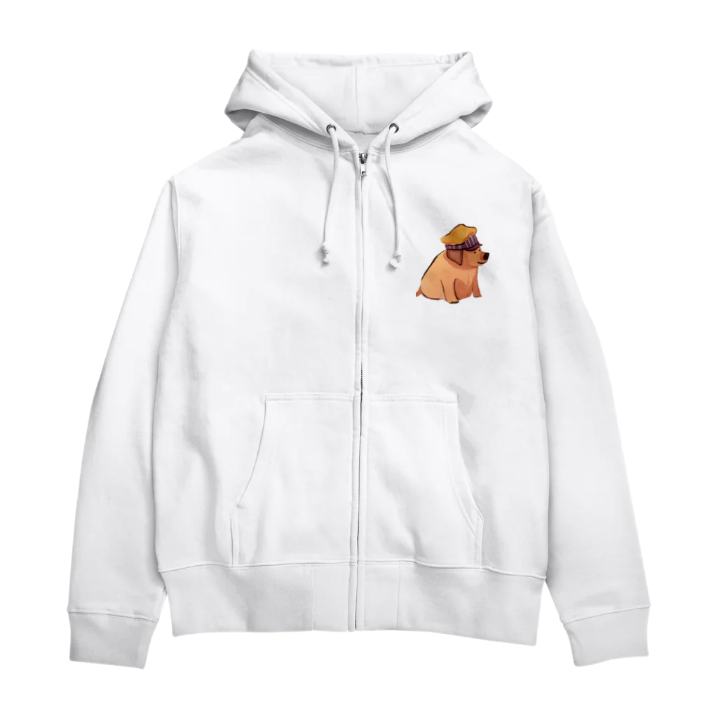 サウナ犬のサウナ犬 Zip Hoodie