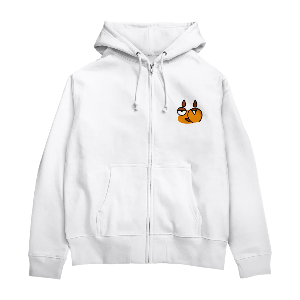 にずぅのカモシカ君 Zip Hoodie