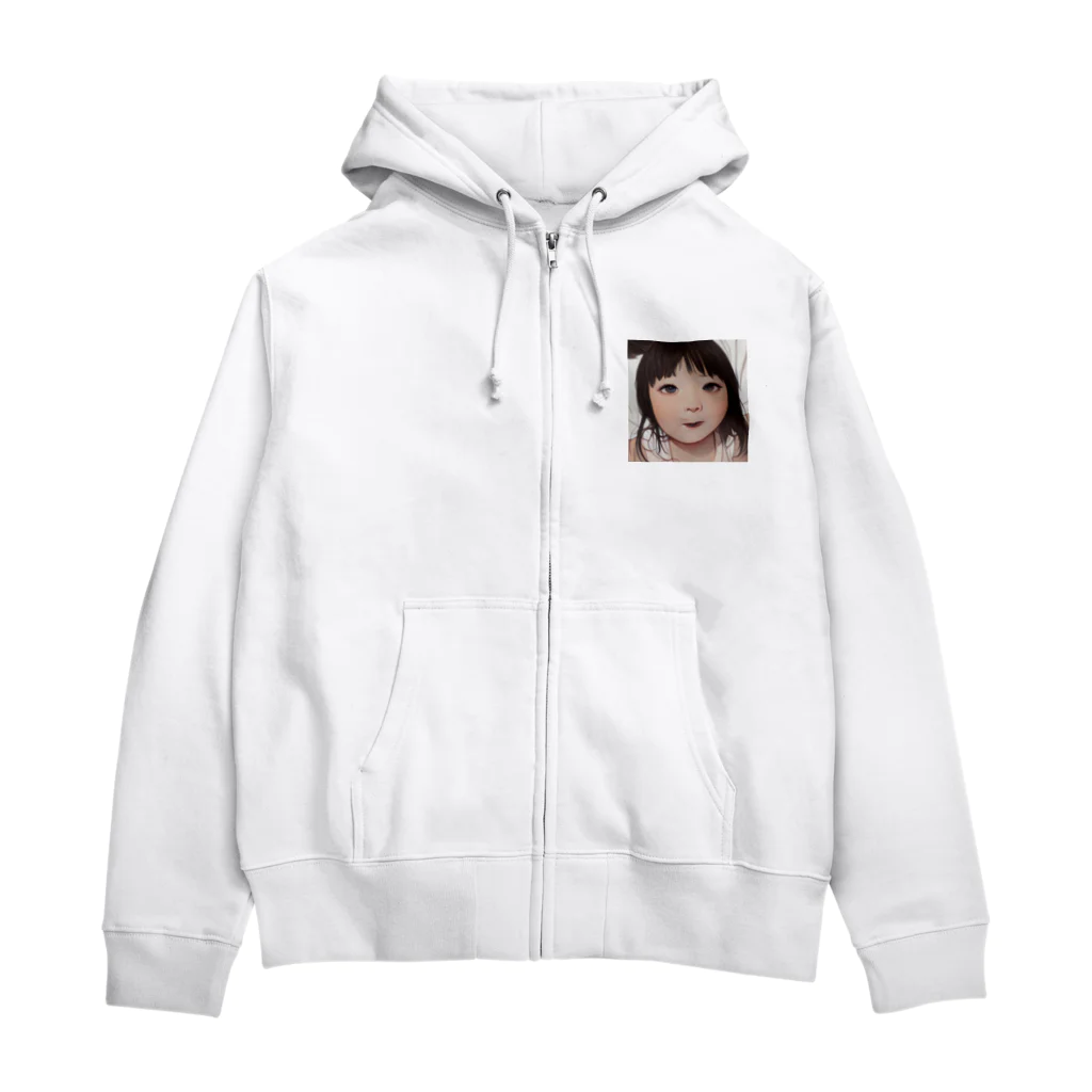 あずさの変顔？ Zip Hoodie