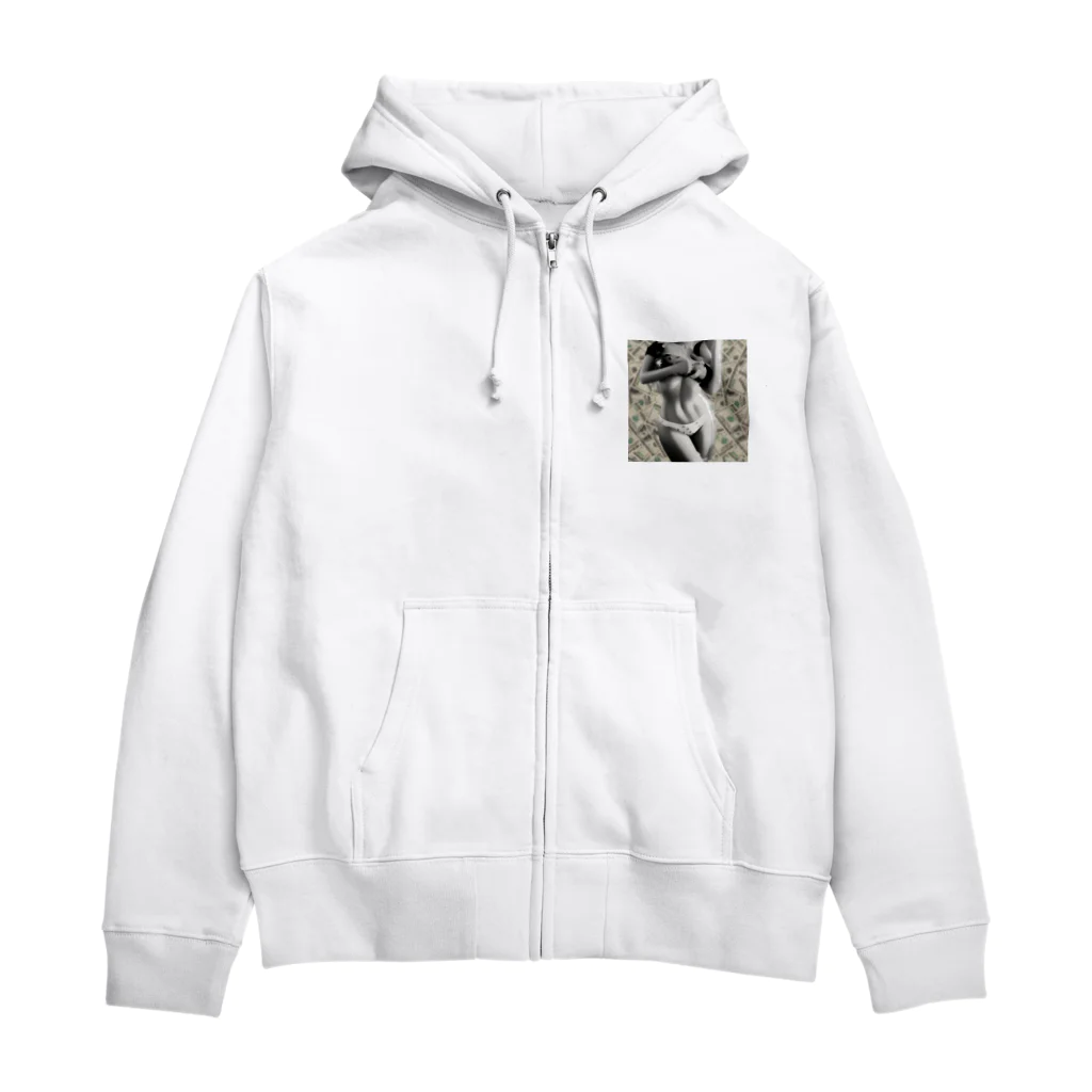 まろちーのスタイリッシュガール Zip Hoodie