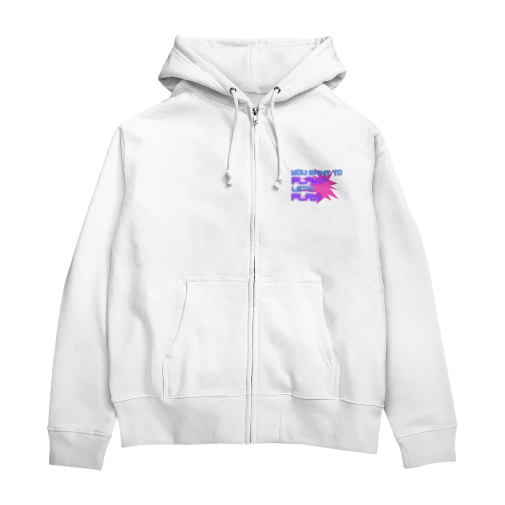 P4R4D0XパラドックスのYOU WANT TO PLAY? Zip Hoodie