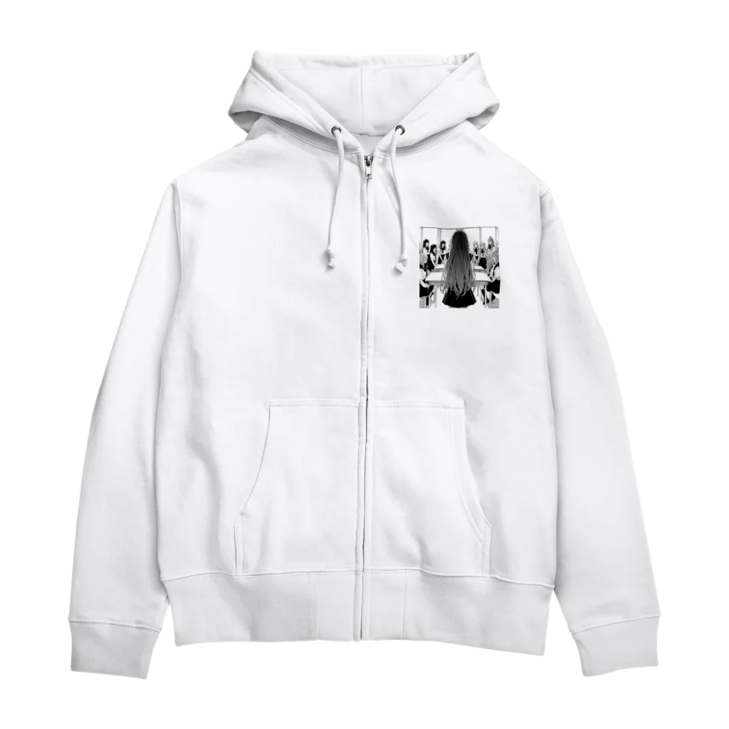 lowalowaの教室から出れない Zip Hoodie