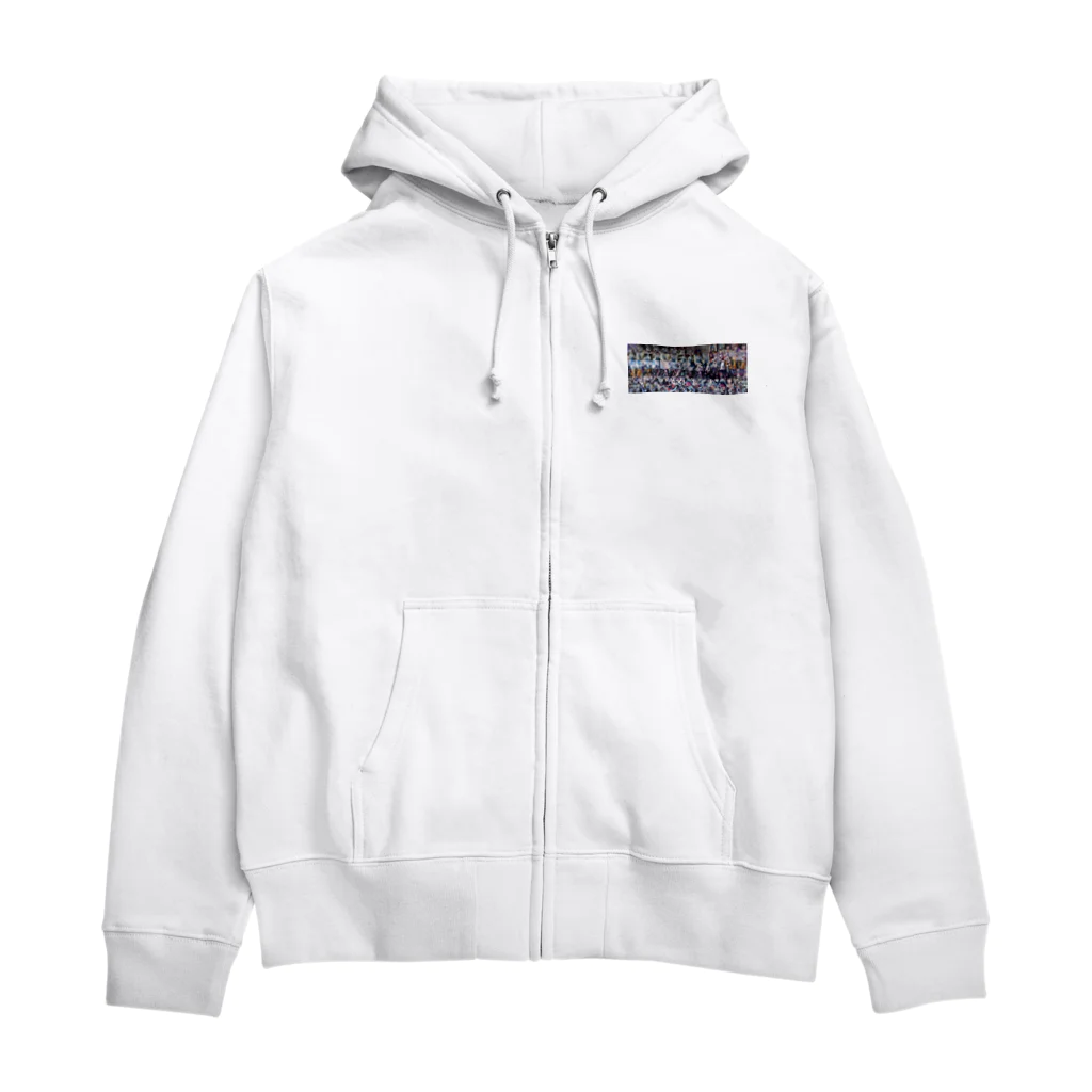 ポジパレード 🎉の可愛イラてんこ盛りちゃん Zip Hoodie