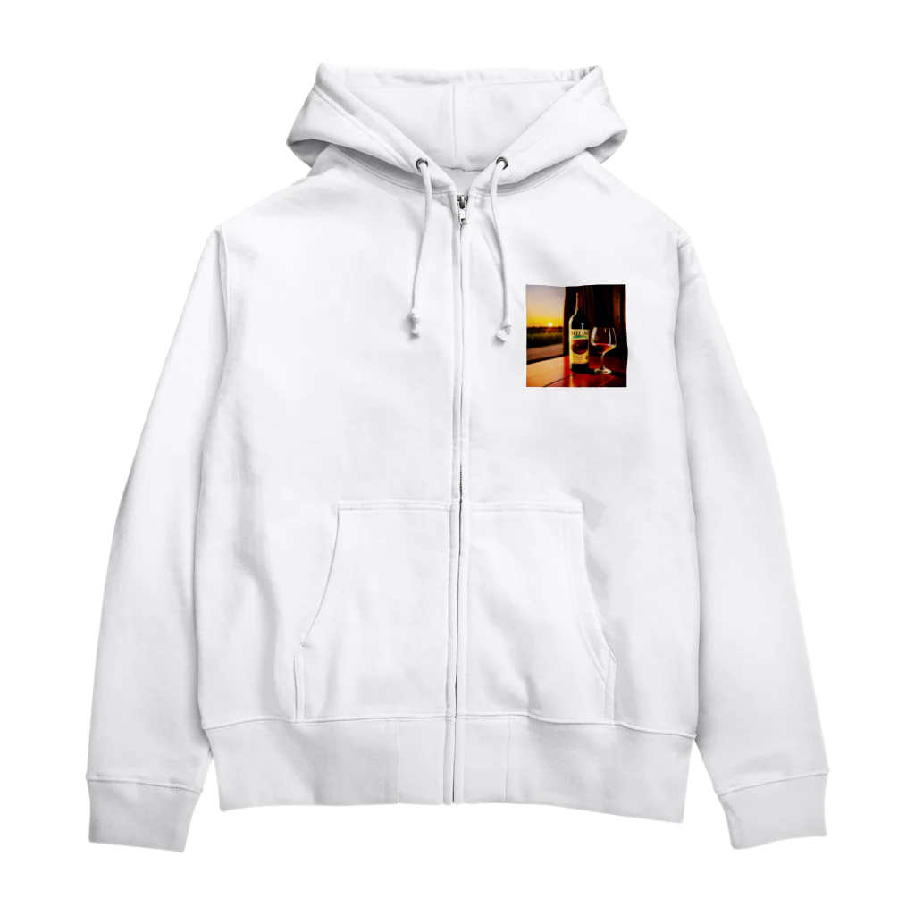 ミウ&ゆうの部屋のワインで一杯 Zip Hoodie