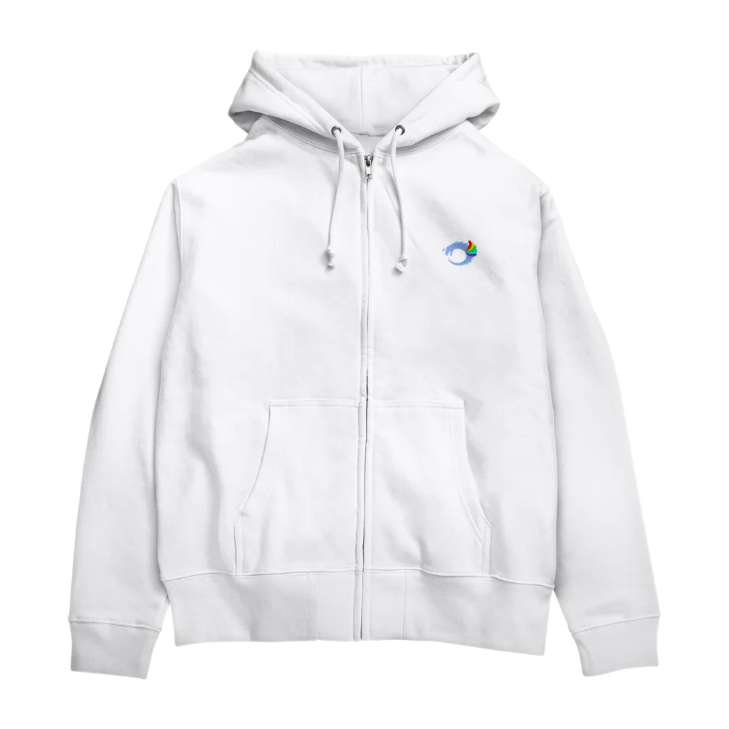 ドラ王👑🐉《vtuber》の国旗パーカー Zip Hoodie