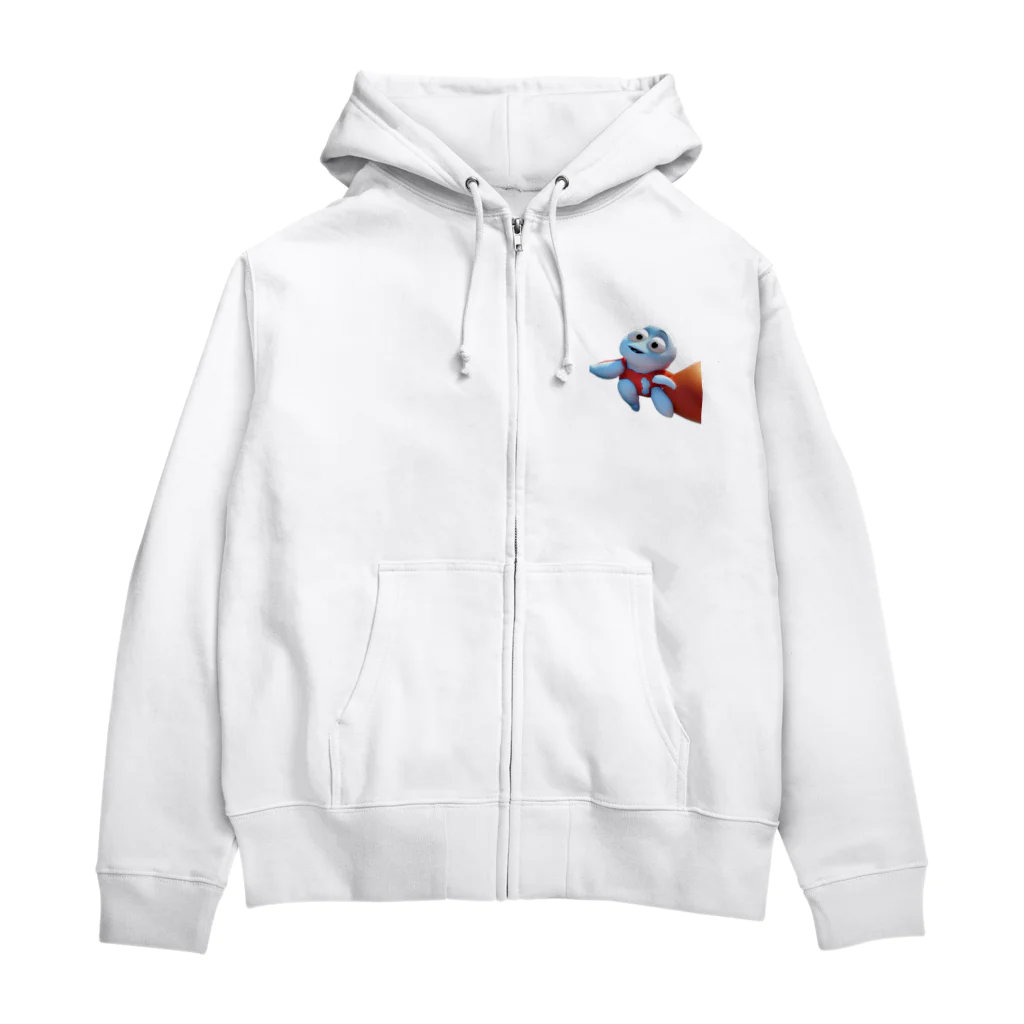 tomozouのちゃぢゃまん Zip Hoodie