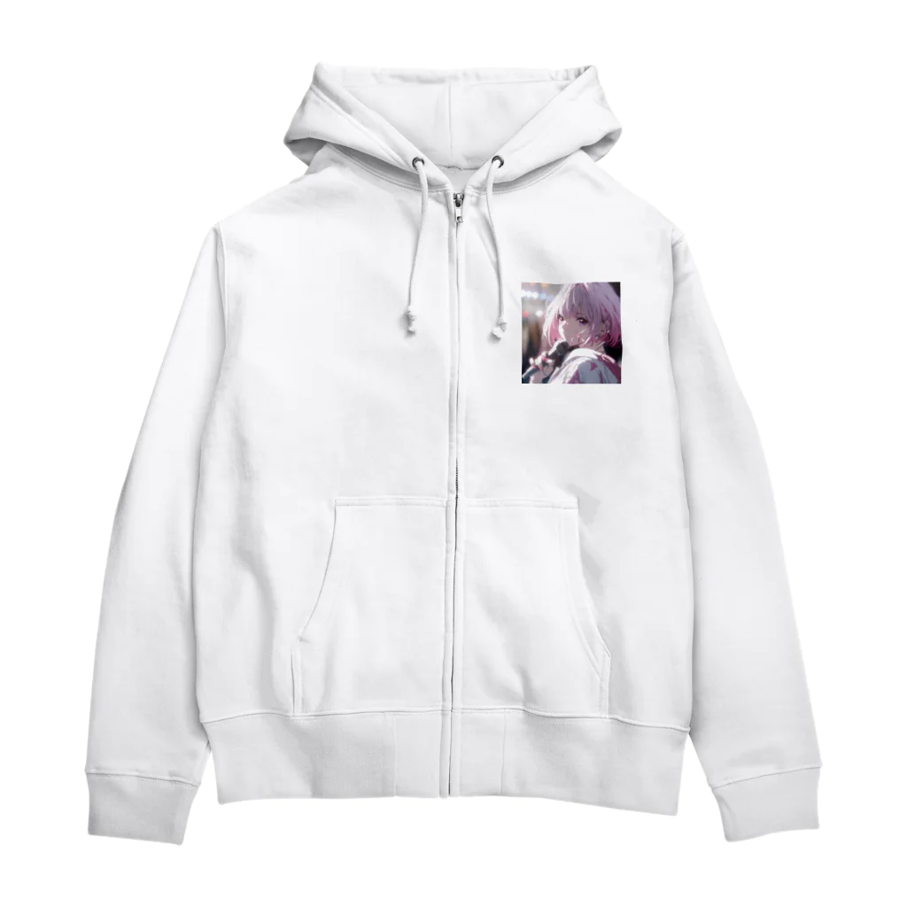 ぶーたんのステージ上の歌姫の輝き Zip Hoodie