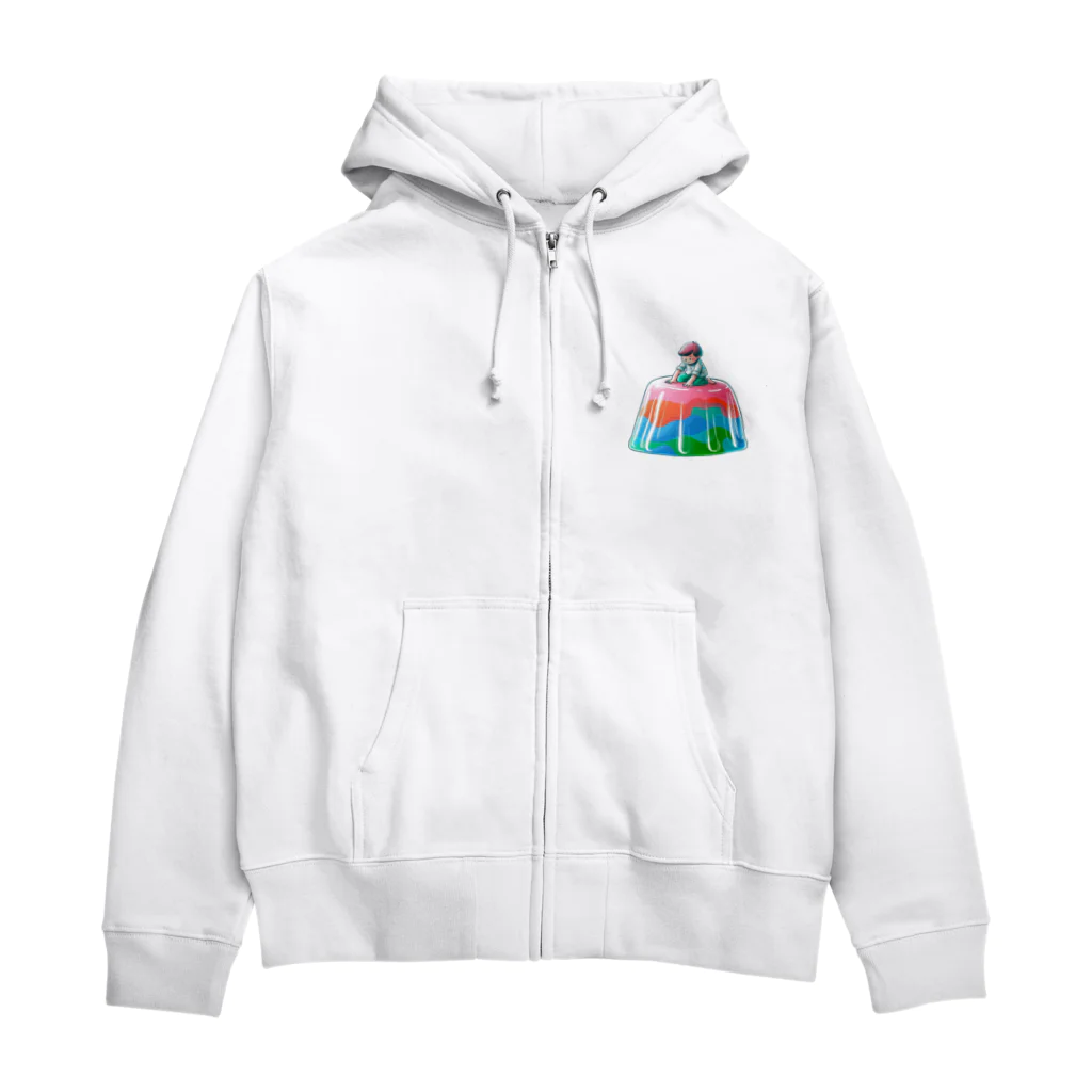 ゼリー少年のゼリー少年 Zip Hoodie