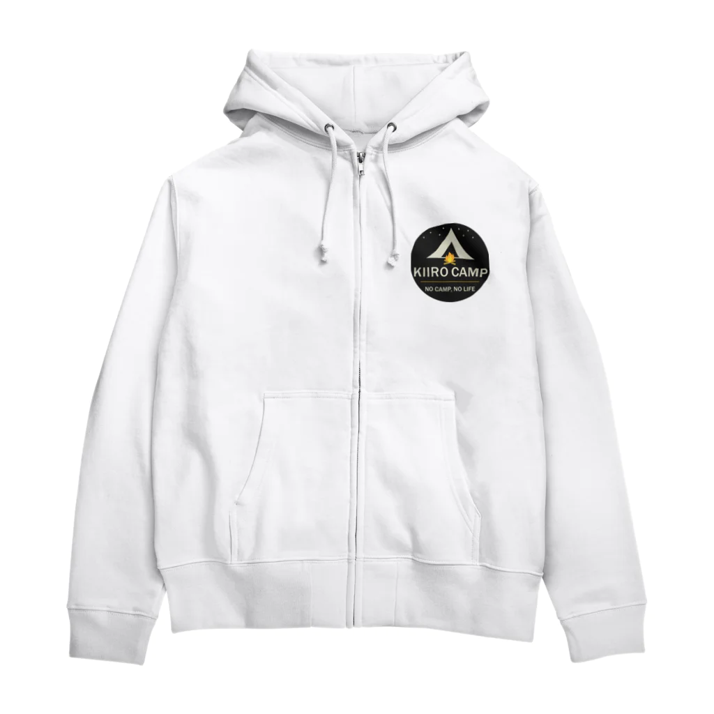 キイロ🏕️キャンプのKIIRO CAMPグッズ Zip Hoodie