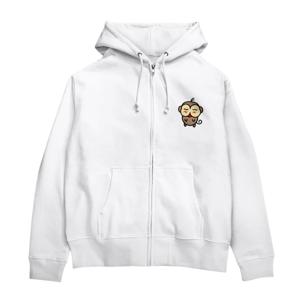 Akesahaのお猿 Zip Hoodie