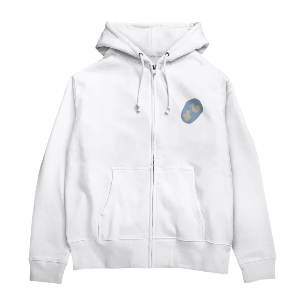 iroiroの水鳥 Zip Hoodie